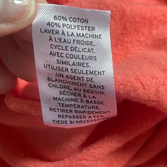 Make + Model Coral Ruffle Hoodie & Sweatpants Set Size Medium - Picture 8 of 14